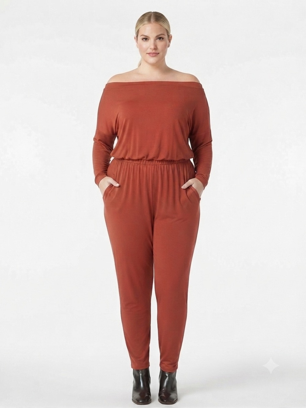 🆕  Britney Humble off shoulder Jumpsuit